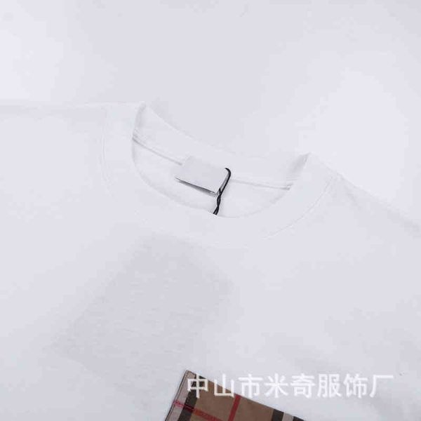 good brand t shirt and polo shirt correct version 2022 spring new bbr golden classic plaid pocket lo ftpx, White
good brand t shirt and polo shirt correct version 2022 spring new bbr golden classic plaid pocket lo ftpx, White