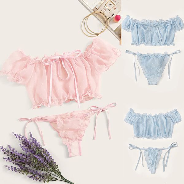 women lady lace suit pink transparent underwear sleepwear g-string lingerie costumes nightwear, Black;white
women lady lace suit pink transparent underwear sleepwear g-string lingerie costumes nightwear, Black;white