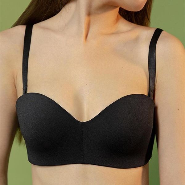 strap removable bra half cup demi women bralette underwear brassiere lingerie solid color bras for female a/b cup, Red;black
strap removable bra half cup demi women bralette underwear brassiere lingerie solid color bras for female a/b cup, Red;black