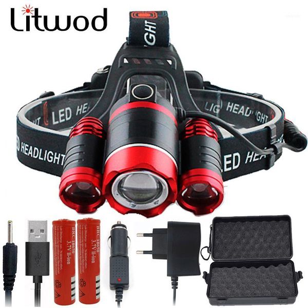 headlamps litwod 2303rez90 xm-l t6 3 led headlamp headlight light lantern head lamp zoomable rechargeable 18650 battery1
headlamps litwod 2303rez90 xm-l t6 3 led headlamp headlight light lantern head lamp zoomable rechargeable 18650 battery1