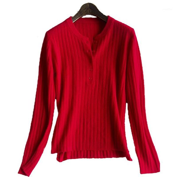 new women's woollen sweater solid cashmere blended long-sleeved sweater spring lady knitted with buttoned round neck1, White;black
new women's woollen sweater solid cashmere blended long-sleeved sweater spring lady knitted with buttoned round neck1, White;black