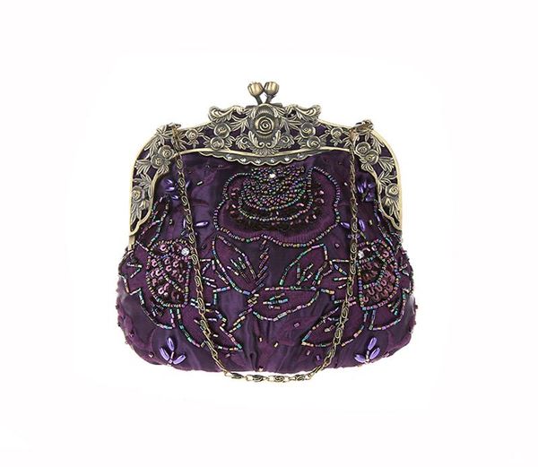 purple chinese women's beaded sequined banquet handbag clutch wedding evening bag purse makeup bag 2583-a
purple chinese women's beaded sequined banquet handbag clutch wedding evening bag purse makeup bag 2583-a