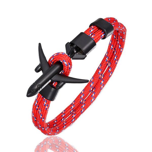 mkendn new arrival airplane anchor bracelets men charm rope chain 550 paracord bracelet male wrap metal sport hooks jewelry bbycdn
mkendn new arrival airplane anchor bracelets men charm rope chain 550 paracord bracelet male wrap metal sport hooks jewelry bbycdn