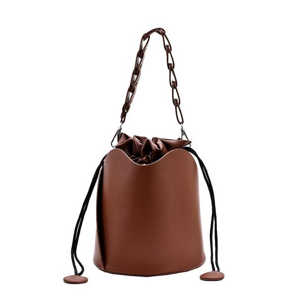 shoulder bags vintage women bucket bag unique female designer pu leather handbag small youth girl for appointment brown 
shoulder bags vintage women bucket bag unique female designer pu leather handbag small youth girl for appointment brown
