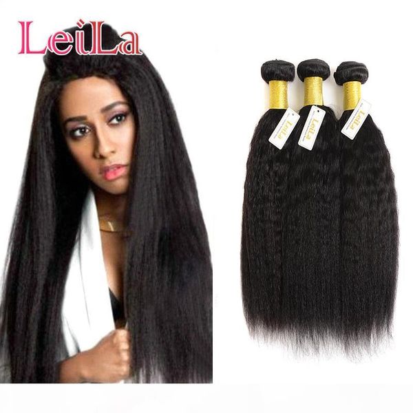 indian unprocessed human hair kinky straight bundles coarse yaki 95-100 g 3 pieces one lot hair extensions wefts, Black
indian unprocessed human hair kinky straight bundles coarse yaki 95-100 g 3 pieces one lot hair extensions wefts, Black
