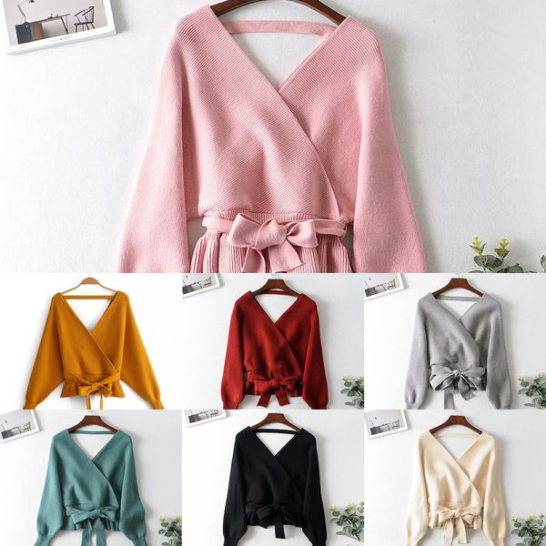 f7702 ветров женской одежды осень зима 2019 новый свитер sweaterfront и обратно v-образный вырез креста зашнуровать свитер для женщин 86ieq, White;black
f7702 ветров женской одежды осень зима 2019 новый свитер sweaterfront и обратно v-образный вырез креста зашнуровать свитер для женщин 86ieq, White;black