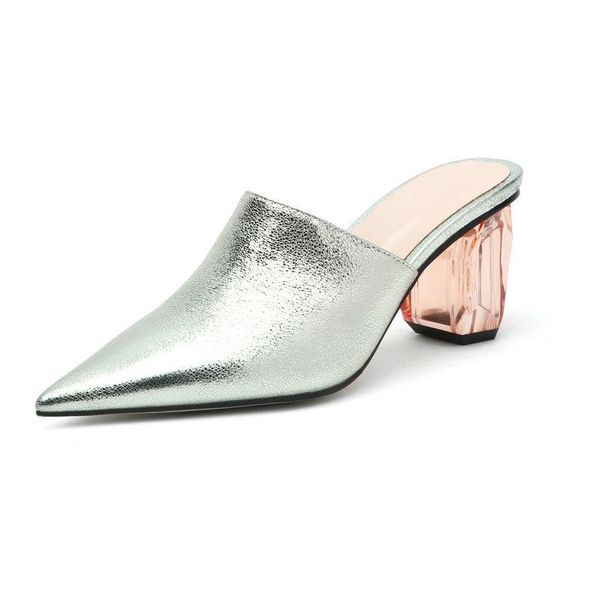 slippers elegant prom dancing shoes woman fashion women pointed toe pumps synthetic leather high heels classic rome mules, Black
slippers elegant prom dancing shoes woman fashion women pointed toe pumps synthetic leather high heels classic rome mules, Black