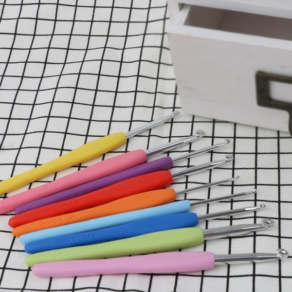 9 pcs mixed metal hook crochet template kit aluminum knitting needles for loom tool band diy crafts
9 pcs mixed metal hook crochet template kit aluminum knitting needles for loom tool band diy crafts