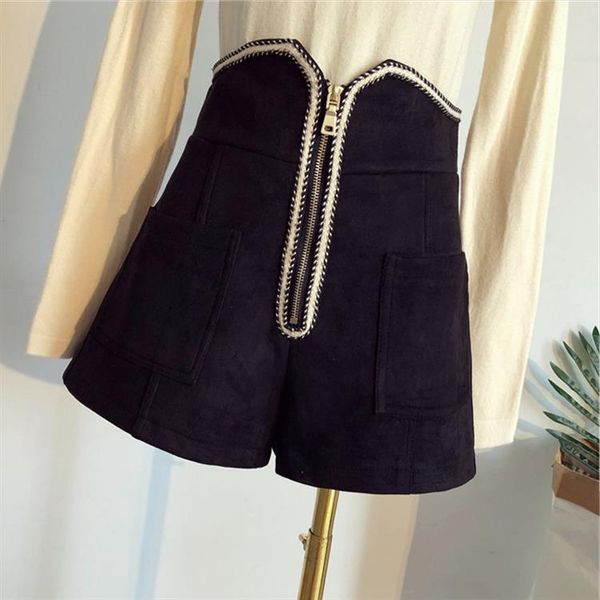 womens autumn winter shorts new loose super fire wide leg high waist casual trousers boots short femme black, White;black
womens autumn winter shorts new loose super fire wide leg high waist casual trousers boots short femme black, White;black