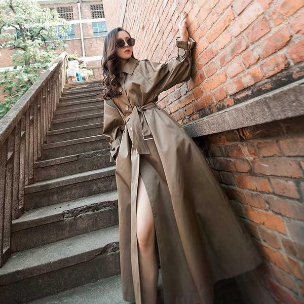 streetwear fashionable ladies x-long lace-up women clothes 2020 hooded modern single-breasted turndown chic long coat women ga071, Tan;black
streetwear fashionable ladies x-long lace-up women clothes 2020 hooded modern single-breasted turndown chic long coat women ga071, Tan;black