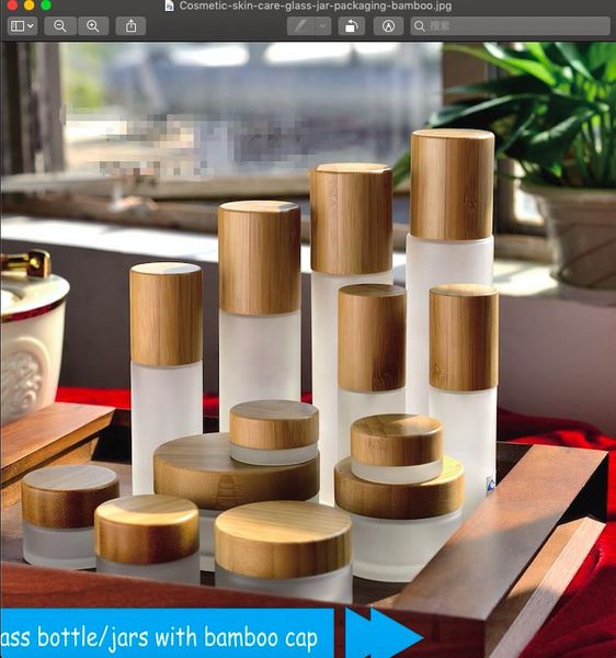 14pcs sample frosted clear pumps bamboo lotion bottle 30ml 50ml 100ml 120ml 150ml frost glass mist spray bottle 
14pcs sample frosted clear pumps bamboo lotion bottle 30ml 50ml 100ml 120ml 150ml frost glass mist spray bottle