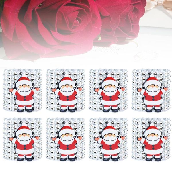 12pcs christmas napkin rings serviette buckles holders for dining table holiday decorations (silver)1
12pcs christmas napkin rings serviette buckles holders for dining table holiday decorations (silver)1