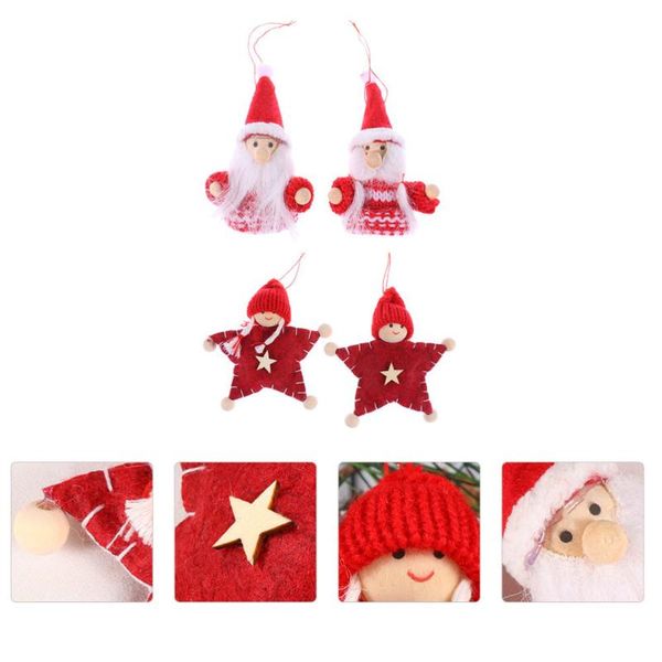 2 pairs christmas ornaments adorable doll ornaments christmas tree decorations for store room home
2 pairs christmas ornaments adorable doll ornaments christmas tree decorations for store room home