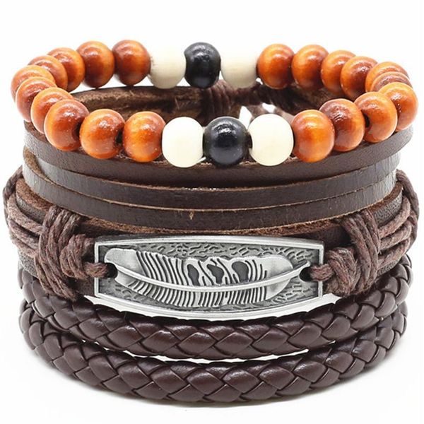 fish hook brown multilayer beaded women vintage ethnic casual handmade woven leather bracelets men jewelry wholesale acc qyluqa, Golden;silver
fish hook brown multilayer beaded women vintage ethnic casual handmade woven leather bracelets men jewelry wholesale acc qyluqa, Golden;silver
