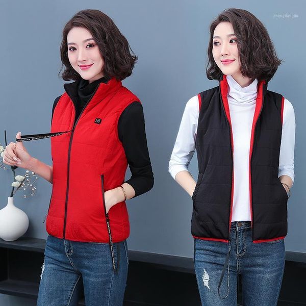 outdoor t-shirts women reversible wear heated jacket smart usb charging heating vest activities electric plus size1, Gray;blue
outdoor t-shirts women reversible wear heated jacket smart usb charging heating vest activities electric plus size1, Gray;blue