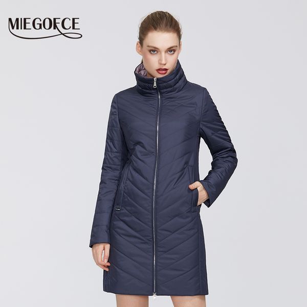 miegofce new spring collection from women coat high-medium quality firmware resistant collar stylish women jacket coat 201026, Black
miegofce new spring collection from women coat high-medium quality firmware resistant collar stylish women jacket coat 201026, Black