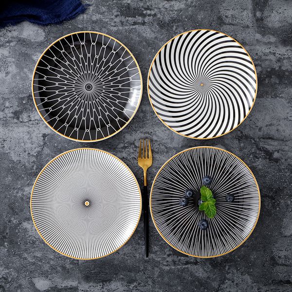 phnom penh geometry round 6/8/10 inch ceramic dinner tableware dish porcelain dessert dinnerware cake plate q0108
phnom penh geometry round 6/8/10 inch ceramic dinner tableware dish porcelain dessert dinnerware cake plate q0108