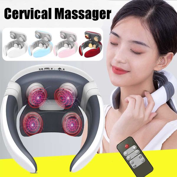 magnetic pulse vibration neck massager for pain relief and health care remote control for relaxed and healthy neck massage
magnetic pulse vibration neck massager for pain relief and health care remote control for relaxed and healthy neck massage