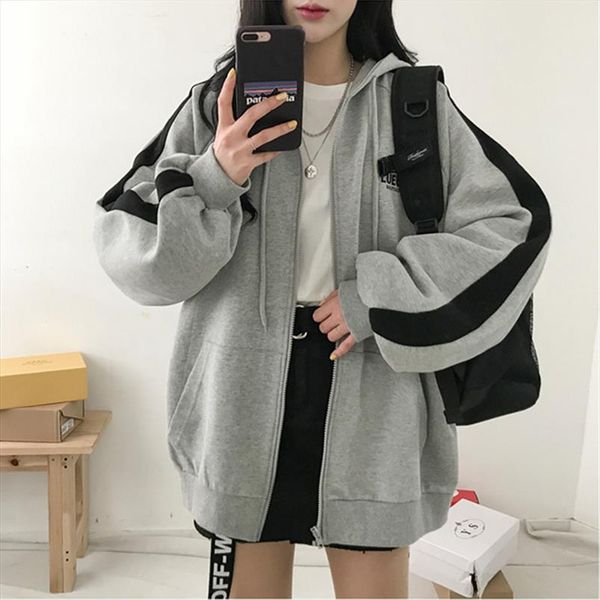korean style hoodies women embroidered hooded plus velvet thicker long sleeve oversize womens hoodie harajuku trendy chic, Black
korean style hoodies women embroidered hooded plus velvet thicker long sleeve oversize womens hoodie harajuku trendy chic, Black