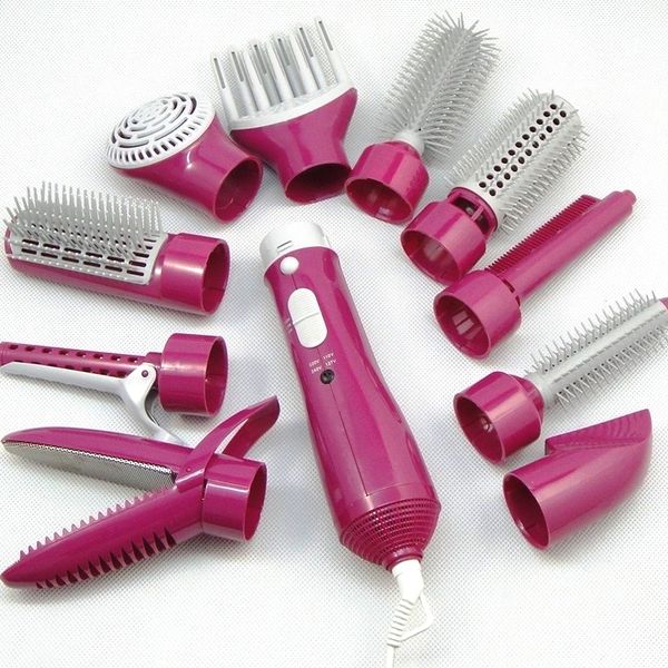10 in1 multifunction hair dryer comb professional electric hair straightener curling wand nozzle diffuser hair styling tools set 1027
10 in1 multifunction hair dryer comb professional electric hair straightener curling wand nozzle diffuser hair styling tools set 1027