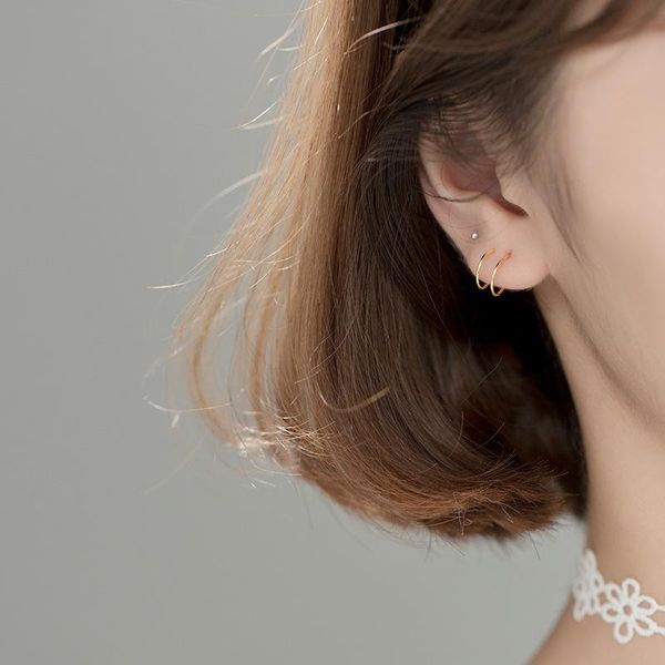 stud 925 sterling silver earrings double line c-shaped simple design exquisite personalized for women, Golden;silver
stud 925 sterling silver earrings double line c-shaped simple design exquisite personalized for women, Golden;silver
