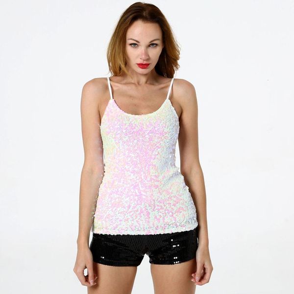strap glitter sequin embellished women sleeveless vest tank nightclub camisa femenina drop shipping good quality, White
strap glitter sequin embellished women sleeveless vest tank nightclub camisa femenina drop shipping good quality, White