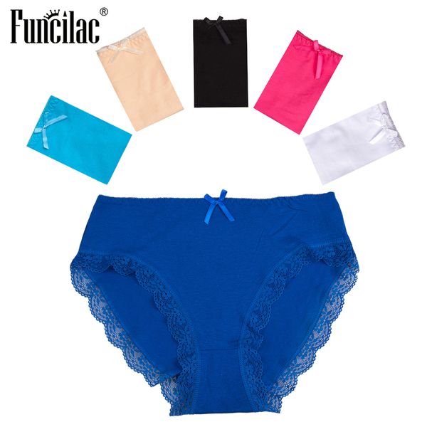 funcilac underwear women plus size panties lace female underwear ladies girls intimate shorts briefs for women 5pcs/lot 201112, Black;pink
funcilac underwear women plus size panties lace female underwear ladies girls intimate shorts briefs for women 5pcs/lot 201112, Black;pink