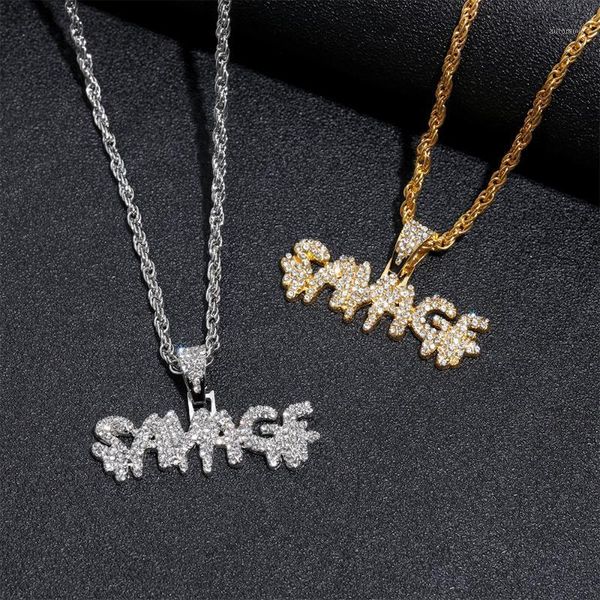 luxury shiny hip hop necklace gold color brass iced out chains micro pave cubic zircon savage pattern charm pendant necklace1, Silver
luxury shiny hip hop necklace gold color brass iced out chains micro pave cubic zircon savage pattern charm pendant necklace1, Silver