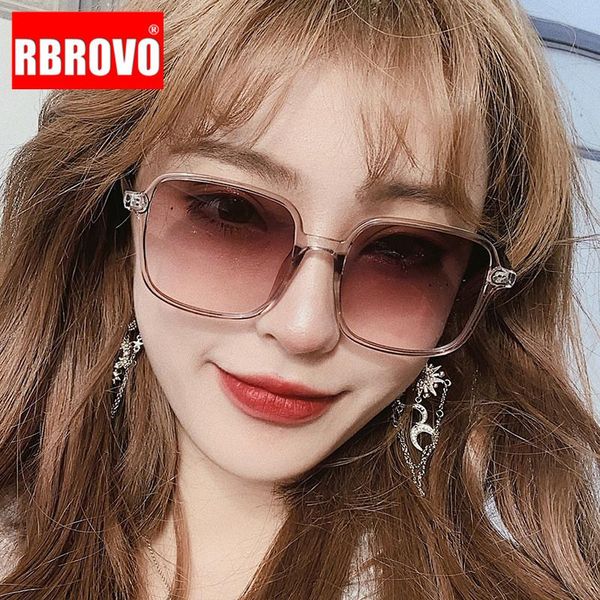 rbrovo square oversized sunglasses women retro glasses women brand designer eyeglasses for mirror feminino, White;black
rbrovo square oversized sunglasses women retro glasses women brand designer eyeglasses for mirror feminino, White;black