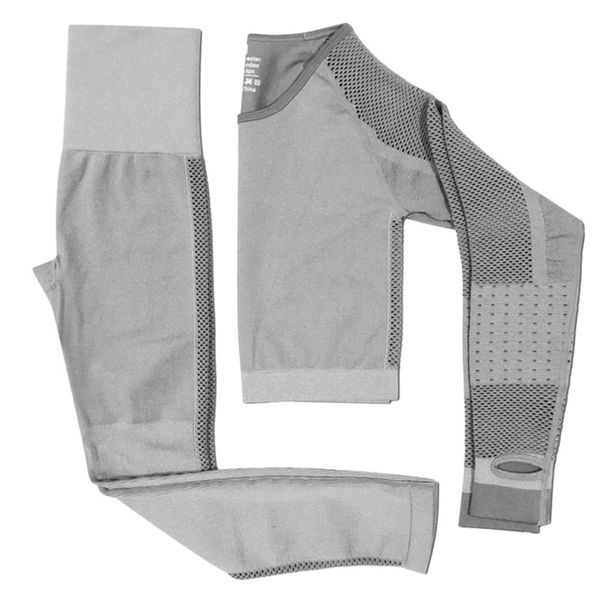 yoga set women seamless leggings yoga crop workout pants gym set high waist legging sport clothing fitness suit sportwear c0122, Gray
yoga set women seamless leggings yoga crop workout pants gym set high waist legging sport clothing fitness suit sportwear c0122, Gray