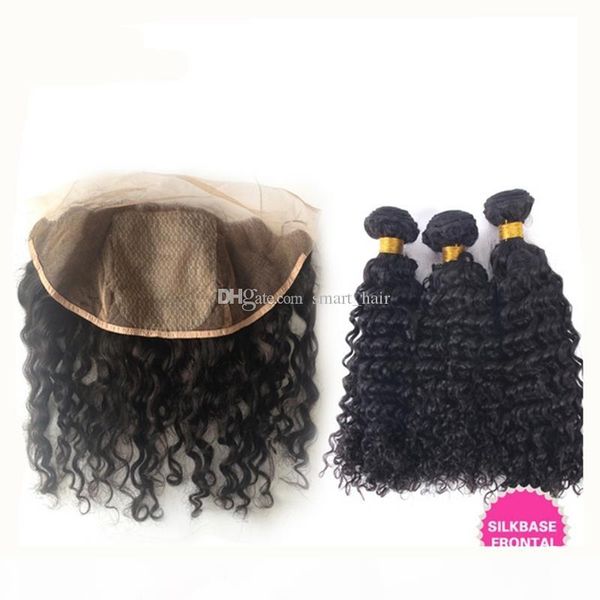 9a deep curly human hair with 4x4 silk base frontal 4pcs lot ear to ear full lace frontal part with bundles, Black
9a deep curly human hair with 4x4 silk base frontal 4pcs lot ear to ear full lace frontal part with bundles, Black
