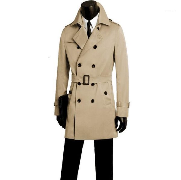 mens trench coats khaki man casual coat men double breasted clothes slim fit overcoat long sleeve spring autumn new designer 9xl1, Tan;black 
mens trench coats khaki man casual coat men double breasted clothes slim fit overcoat long sleeve spring autumn new designer 9xl1, Tan;black