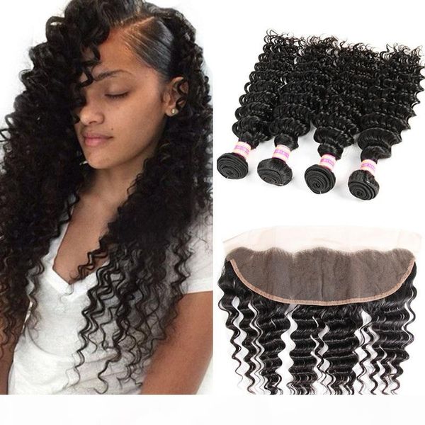 malaysian virgin hair lace frontal with bundles deep wave hair with lace frontal human hair weave with ear to ear lace frontal closure, Black
malaysian virgin hair lace frontal with bundles deep wave hair with lace frontal human hair weave with ear to ear lace frontal closure, Black