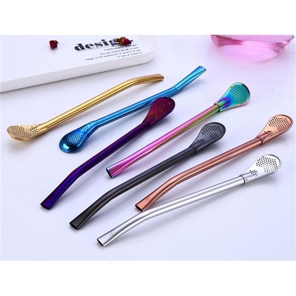 creative spoon stainless 7 colors steel 304 drinking straws bent filter straw drink tea bar coffee spoons luxury stir epacket free
creative spoon stainless 7 colors steel 304 drinking straws bent filter straw drink tea bar coffee spoons luxury stir epacket free