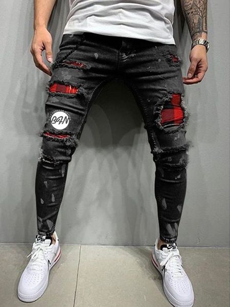 new 2021 print damage tear design pencil ankle thin man fashion men's famous street jeans s-3xl b7og, Blue
new 2021 print damage tear design pencil ankle thin man fashion men's famous street jeans s-3xl b7og, Blue