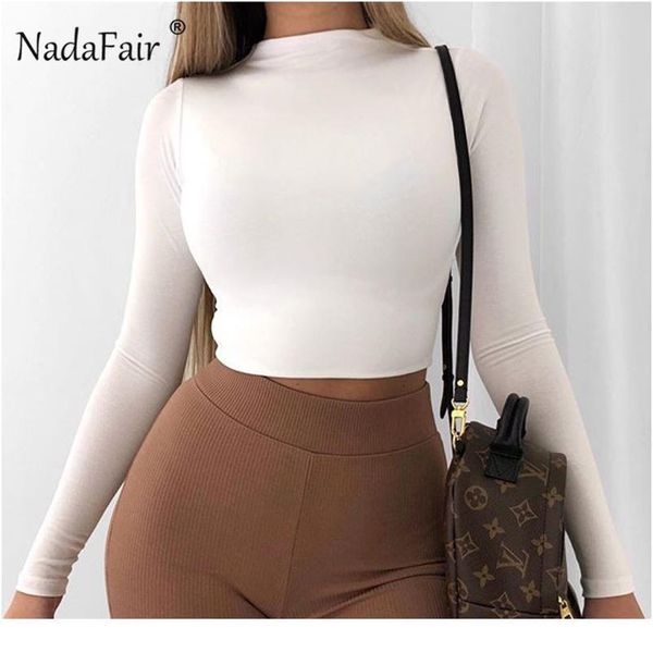 nadafair autumn women crop long sleeve pure 2020 fleece white t shirt basic streetwear bodycon tee la bbyqau
nadafair autumn women crop long sleeve pure 2020 fleece white t shirt basic streetwear bodycon tee la bbyqau