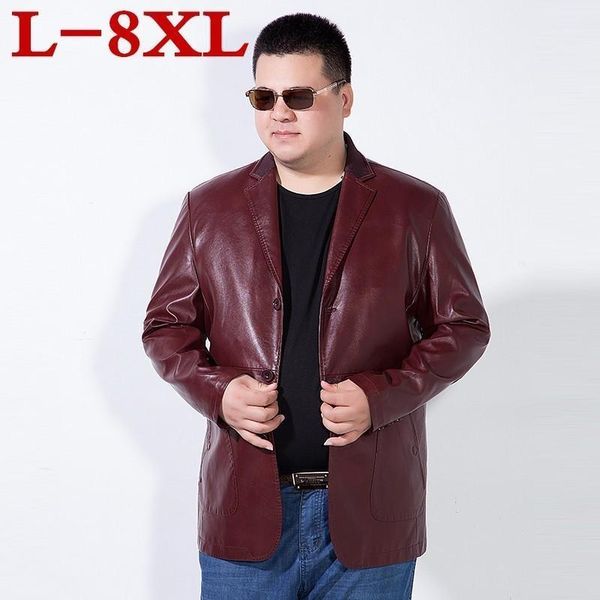 plus size 8xl 7xl 6xl brand genuine leather jacket men new style luxury lapel collar male leather suits for men sheepskin jacket1, Black
plus size 8xl 7xl 6xl brand genuine leather jacket men new style luxury lapel collar male leather suits for men sheepskin jacket1, Black