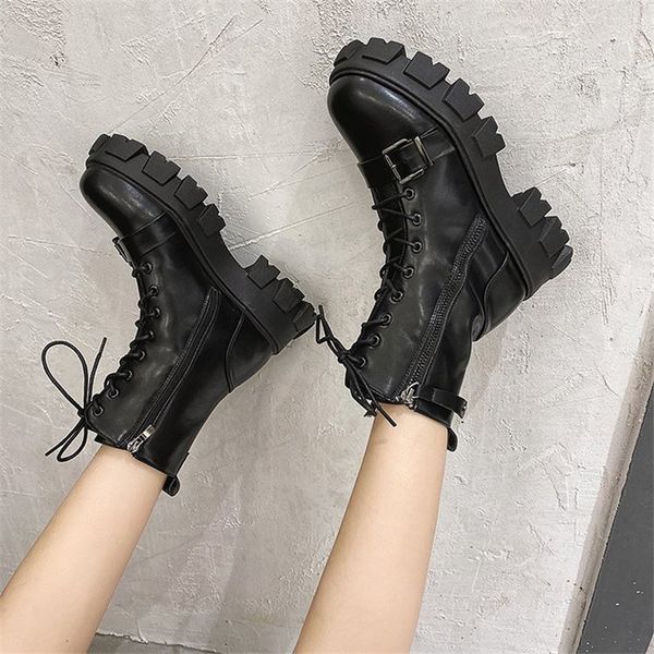 2021 new fashion women's leather winter shoes lace to the side zipper woman's water boots fpw9, Black
2021 new fashion women's leather winter shoes lace to the side zipper woman's water boots fpw9, Black