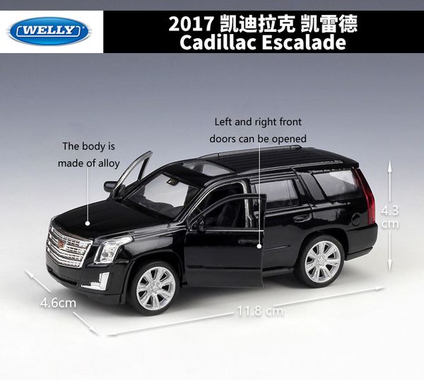 diecast 1:36 scale cadillac escalade suv simulator welly pull back model metal alloy toy car vehicle for kids gifts
diecast 1:36 scale cadillac escalade suv simulator welly pull back model metal alloy toy car vehicle for kids gifts