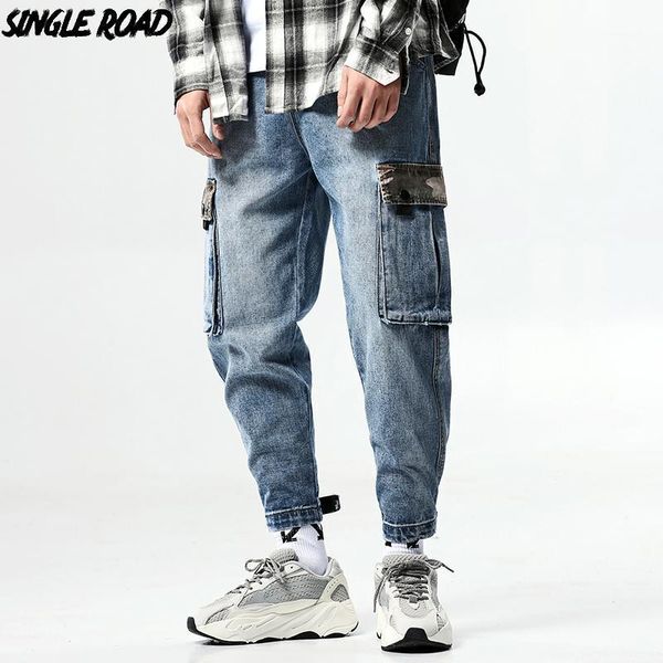 singleroad men's blue jeans men 2020 camo side pockets denim cargo pants male ankle length streetwear hip hop trousers jeans men1
singleroad men's blue jeans men 2020 camo side pockets denim cargo pants male ankle length streetwear hip hop trousers jeans men1