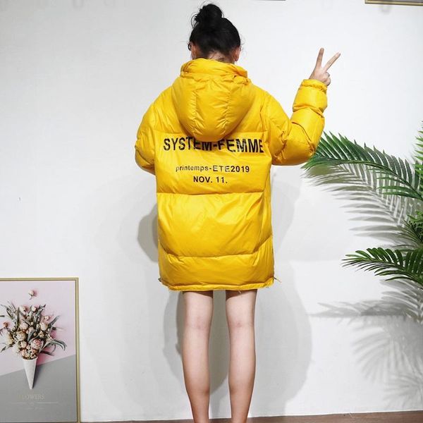 women down jacket 2019 winter white duck coat hooded female letter print outerwear warm cotton paded hat detachable coat1, Black
women down jacket 2019 winter white duck coat hooded female letter print outerwear warm cotton paded hat detachable coat1, Black