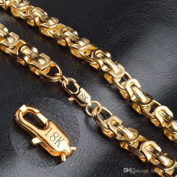 18k stamped vintage long gold chain for men chain necklace new trendy gold color bohemian jewelry colar male necklaces, Silver
18k stamped vintage long gold chain for men chain necklace new trendy gold color bohemian jewelry colar male necklaces, Silver