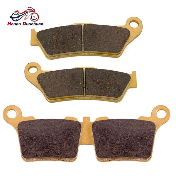 motorcycle front and rear brake pads for exc-f 250 350 exc-r 450 exc 400 450 525 2004-2007 / exc 500 2012-2020 #c 
motorcycle front and rear brake pads for exc-f 250 350 exc-r 450 exc 400 450 525 2004-2007 / exc 500 2012-2020 #c