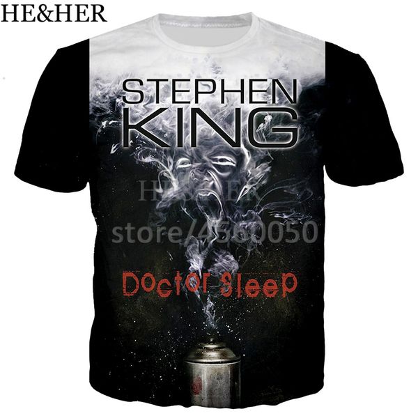 new movie doctor sleep summer cool for 3d print shirts oversized comics horror men clothing
new movie doctor sleep summer cool for 3d print shirts oversized comics horror men clothing