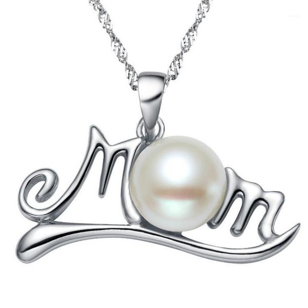 fashion explosion pearl necklace (including chain) female new mother birthday gift1, Silver
fashion explosion pearl necklace (including chain) female new mother birthday gift1, Silver