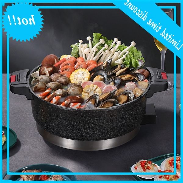 pot household large capacity micro pressure multi-functional cooker steamer electric frying
pot household large capacity micro pressure multi-functional cooker steamer electric frying