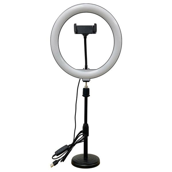 led ring fill light, 10-inch retractable beauty desklive led flash 10-level auroral cold and warm light
led ring fill light, 10-inch retractable beauty desklive led flash 10-level auroral cold and warm light