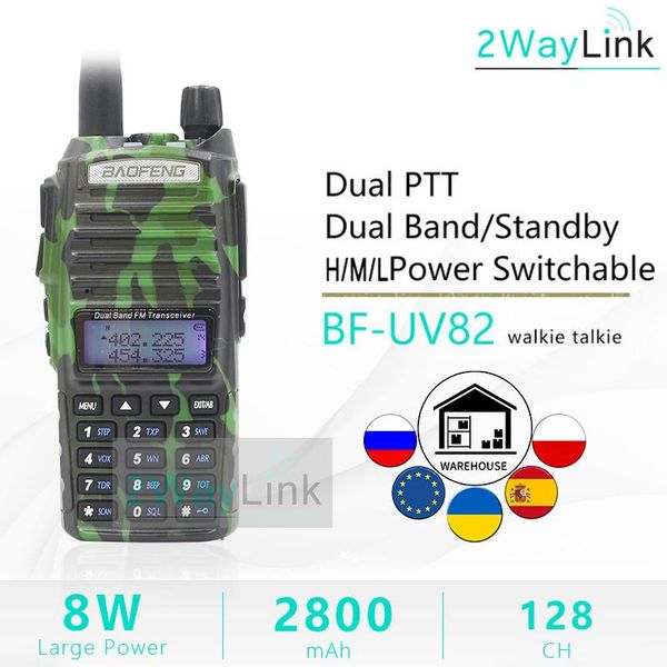 walkie talkie 8w baofeng uv-82 8watts portable ham radio 10 km uv 82 uv82 camouflage uv-9r plus two way
walkie talkie 8w baofeng uv-82 8watts portable ham radio 10 km uv 82 uv82 camouflage uv-9r plus two way