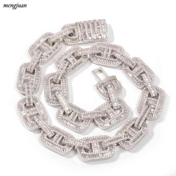 hip hop iced out coffee bean chain jewelry diamond pave aaa cz women luxury cuban baguette necklace 15mm for men and womenhejia, Silver
hip hop iced out coffee bean chain jewelry diamond pave aaa cz women luxury cuban baguette necklace 15mm for men and womenhejia, Silver