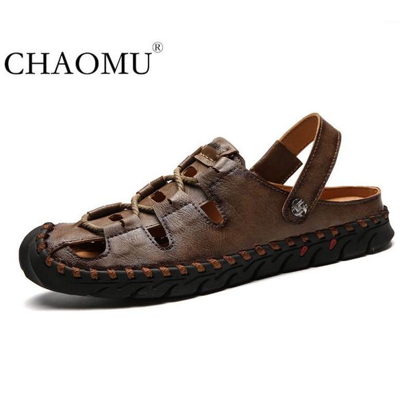 sandals summer middle-aged and young people baotou leather dual-use slippers leak drainage beach drifting shoes1, Black
sandals summer middle-aged and young people baotou leather dual-use slippers leak drainage beach drifting shoes1, Black